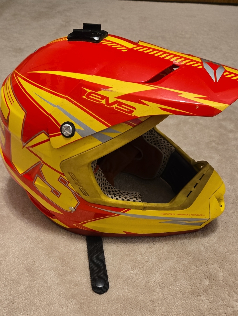 EVS Sports Vortek T5 Dirt Bike Helmet Adult Large